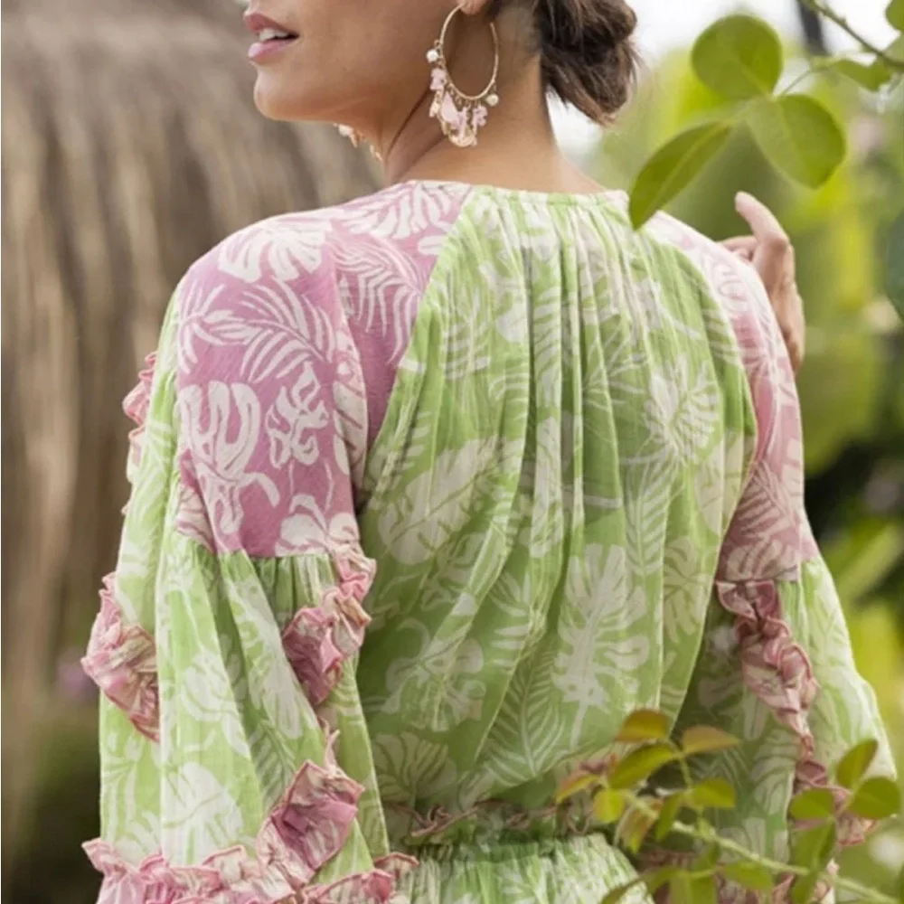 Miss June Paris - Kara Long Dress - Boho Chic, fits sizes 36-42 EU - Picture 3 of 7